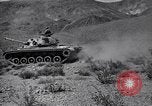 Image of Demonstration maneuvers M48 Patton tanks United States USA, 1952, second 33 stock footage video 65675033784