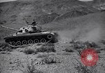 Image of Demonstration maneuvers M48 Patton tanks United States USA, 1952, second 34 stock footage video 65675033784