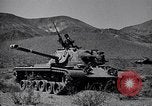 Image of Demonstration maneuvers M48 Patton tanks United States USA, 1952, second 41 stock footage video 65675033784