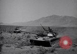 Image of Demonstration maneuvers M48 Patton tanks United States USA, 1952, second 42 stock footage video 65675033784