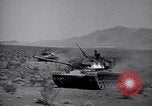 Image of Demonstration maneuvers M48 Patton tanks United States USA, 1952, second 44 stock footage video 65675033784