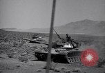 Image of Demonstration maneuvers M48 Patton tanks United States USA, 1952, second 45 stock footage video 65675033784