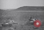 Image of Demonstration maneuvers M48 Patton tanks United States USA, 1952, second 47 stock footage video 65675033784