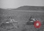 Image of Demonstration maneuvers M48 Patton tanks United States USA, 1952, second 49 stock footage video 65675033784