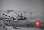 Image of Demonstration maneuvers M48 Patton tanks United States USA, 1952, second 56 stock footage video 65675033784