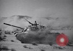 Image of Demonstration maneuvers M48 Patton tanks United States USA, 1952, second 57 stock footage video 65675033784