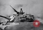Image of Demonstration maneuvers M48 Patton tanks United States USA, 1952, second 59 stock footage video 65675033784