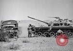 Image of M48 Patton tanks on maneuvers United States USA, 1952, second 25 stock footage video 65675033785