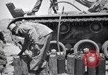 Image of M48 Patton tanks on maneuvers United States USA, 1952, second 35 stock footage video 65675033785