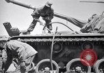 Image of M48 Patton tanks on maneuvers United States USA, 1952, second 38 stock footage video 65675033785