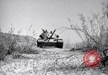 Image of M48 Patton tanks on maneuvers United States USA, 1952, second 58 stock footage video 65675033785