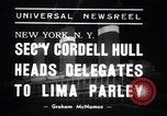 Standbild Cordell Hull New York United States USA, 1938, aus Sekunde 10 historischem Filmmaterial Videoclip 65675033796