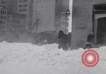 Image of unseasonal blizzard New York City USA, 1938, second 17 stock footage video 65675033797