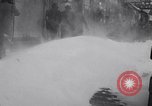 Image of unseasonal blizzard New York City USA, 1938, second 22 stock footage video 65675033797