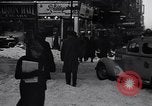 Image of unseasonal blizzard New York City USA, 1938, second 24 stock footage video 65675033797
