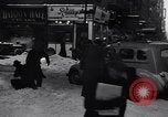 Image of unseasonal blizzard New York City USA, 1938, second 25 stock footage video 65675033797