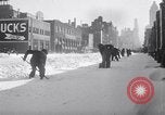 Image of unseasonal blizzard New York City USA, 1938, second 29 stock footage video 65675033797