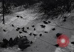 Image of unseasonal blizzard New York City USA, 1938, second 46 stock footage video 65675033797