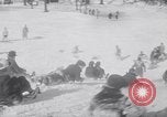 Image of unseasonal blizzard New York City USA, 1938, second 54 stock footage video 65675033797