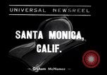 Image of mountain fire Santa Monica California USA, 1938, second 3 stock footage video 65675033798