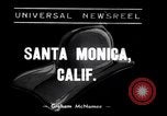 Image of mountain fire Santa Monica California USA, 1938, second 4 stock footage video 65675033798