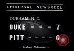 Image of Duke versus Pittsburgh college football Durham North Carolina USA, 1938, second 9 stock footage video 65675033799