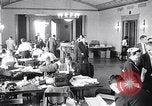 Image of Jonas Salk Polio vaccine deployed Ann Arbor Michigan USA, 1955, second 55 stock footage video 65675033801