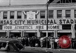 Image of Kansas City Athletics first game Kansas City Missouri USA, 1955, second 37 stock footage video 65675033803