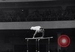 Image of Gymnastic championship Germany, 1955, second 30 stock footage video 65675033804