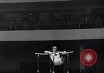 Image of Gymnastic championship Germany, 1955, second 40 stock footage video 65675033804