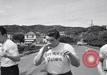 Immagine di Don Cockell boxer San Rafael California USA, 1955, secondo 6 filmato di repertorio 65675033811
