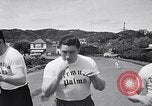 Immagine di Don Cockell boxer San Rafael California USA, 1955, secondo 7 filmato di repertorio 65675033811