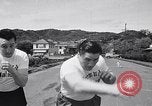 Immagine di Don Cockell boxer San Rafael California USA, 1955, secondo 8 filmato di repertorio 65675033811