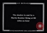 Standbild shadow Bombardierung Texas United States USA, 1925, aus Sekunde 46 historischem Filmmaterial Videoclip 65675033827