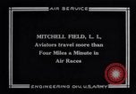 Standbild lt Bettis gewinnt Pulitzer-preis Air Race in Curtiss R3C-1 Racer New York United States USA, 1925, aus Sekunde 5 historischem Filmmaterial Videoclip 65675033829