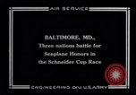 Standbild Schneider Cup Rennen Baltimore Maryland USA, 1925, aus Sekunde 6 historischem Filmmaterial Videoclip 65675033830
