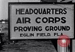 Image of B-25 Mitchell Eglin Air Force Base Okaloosa County Florida USA, 1942, second 1 stock footage video 65675033837