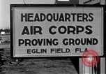 Image of B-25 Mitchell Eglin Air Force Base Okaloosa County Florida USA, 1942, second 5 stock footage video 65675033837
