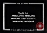 Image of XA-1 ambulance plane United States USA, 1925, second 3 stock footage video 65675033851