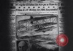 Image of Montage of events involving Wright brothers and their airplanes Virginia United States USA, 1908, second 45 stock footage video 65675033853