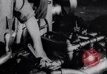 Image of Liberty L-12 airplane engine and fliers of the 94th Aero Squadron United States USA, 1918, second 4 stock footage video 65675033856