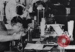 Image of Liberty L-12 airplane engine and fliers of the 94th Aero Squadron United States USA, 1918, second 15 stock footage video 65675033856