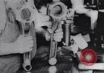 Image of Liberty L-12 airplane engine and fliers of the 94th Aero Squadron United States USA, 1918, second 19 stock footage video 65675033856