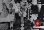 Image of Liberty L-12 airplane engine and fliers of the 94th Aero Squadron United States USA, 1918, second 20 stock footage video 65675033856