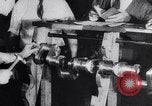 Image of Liberty L-12 airplane engine and fliers of the 94th Aero Squadron United States USA, 1918, second 27 stock footage video 65675033856