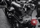 Image of Liberty L-12 airplane engine and fliers of the 94th Aero Squadron United States USA, 1918, second 42 stock footage video 65675033856