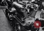 Image of Liberty L-12 airplane engine and fliers of the 94th Aero Squadron United States USA, 1918, second 43 stock footage video 65675033856