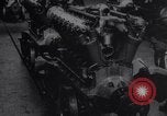 Image of Liberty L-12 airplane engine and fliers of the 94th Aero Squadron United States USA, 1918, second 44 stock footage video 65675033856