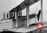 Image of Liberty L-12 airplane engine and fliers of the 94th Aero Squadron United States USA, 1918, second 48 stock footage video 65675033856