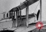 Image of Liberty L-12 airplane engine and fliers of the 94th Aero Squadron United States USA, 1918, second 51 stock footage video 65675033856